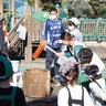 元気に｢よいしょ｣　松宝苑で餅つき