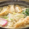 【中央区・権太】体あったまる「みそ煮込みうどん」　エビ天にお揚げも入って具だくさん