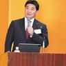 ｢豊かなまちづくり目指す｣　賀詞交換会に約340人