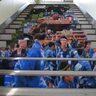 【JR村上駅】新潟三大高市の一つ「村上大祭」を階段アートで盛り上げる！（新潟県村上市）【村上新聞】