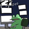 冷静沈着な企業アカ運用担当、まさかの大炎上【カエルDXのお仕事妄想漫画第55回】
