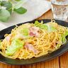 キャベツとベーコンのバターしょうゆパスタ