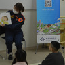 消防士が金沢図書館で絵本を読み聞かせ　子どもへ防火・防災を啓発