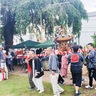 須賀神社、例祭賑わう　栗谷に初夏の訪れ告げる