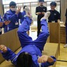 自主防結成後初　釜石東中が新年度スタートで防災オリエンテーション　校内の備えを確認