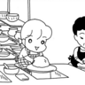 朝イチ更新！4コマ漫画『ここだけのふたり！』妻、モノづくりの楽しさに目覚める!?