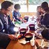 無病息災願い七草がゆ　古民家の雰囲気も楽しむ