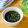 ミキサーなしで作る「大葉ジェノベーゼ風」。あとから風味をプラスで120％楽しめる！
