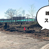 雑木林がスッキリ！昭和記念公園の昭島ゲートから西立川ゲートの近くまでの広範囲で雑木林が刈り取られてる