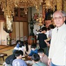 寺院でほんわか交流　泉区岡津町　石田さん