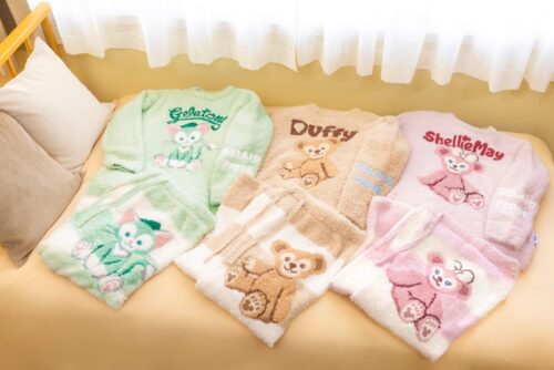 お値下げ‼️ダッフィー ❌　ジェラピケ　 20周年コラボ商品　ルームウェア　ブルー gelato piqueプロデュース「ダッフィー＆フレンズ20周年」秋冬