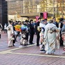 秦野市　1568人が“二十歳（はたち）”祝う　今年は体育館が会場