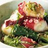 笠原将弘の和食はもっとおおらかでいい。「きゅうりとたこの新しょうがあえ」