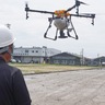 （株）なんかいファーム　ドローンで圃場に直播　稲作作業の負担軽減へ