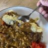 ナスの天ぷらが入ったそば屋のカレーや帯広で2番目においしいカレー