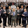 秦野・坡州友好協会　福森会長の功績称える　関係者ら集い祝賀会
