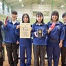 関東大会も心一つに　引地台中女子卓球部