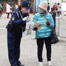 厚木警察署　「うまい話にご用心」　本厚木駅で注意喚起