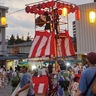 東住吉小で夏のにぎわい