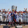 中学野球ポニーリーグ全日本選手権関西予選でHARTYさん熱唱！閉会式もド派手演出