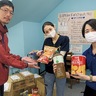 余った食料寄付支援に役立てて　カーブス三浦海岸駅前店