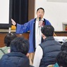 安田団長が防災語る　鷺沼小ＰＴＡ講演会で