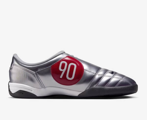 NIKE T90 SP METALLIC SILVER/BLACK-UNIVERSITY RED（ナイキ T90