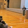 白鵬女子高　ラグビー元代表選手が講演　挑戦する大切さ伝える