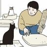 お手伝いという名の＂邪魔猫＂【猫マンガ