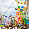 多種多様の七夕飾りが街中を彩るいわき市の歴史ある祭り