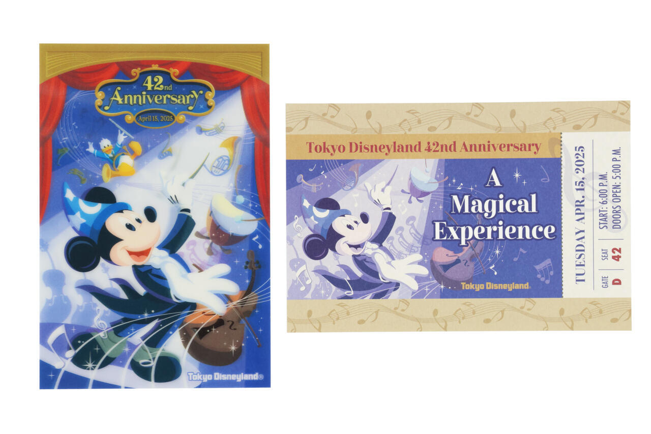 ディズニーグッズ　42 公式】東京ディズニーランド開園42周年を記念したグッズ