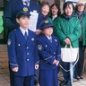 「特殊詐欺に気をつけて」　一日署長　児童ら啓発活動