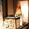 東和のまちを優しく照らす「成島和紙夢灯り展」
