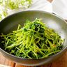 豆苗の胡麻和え