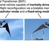 ペンシルバニア大学のBATロボット、クワッドローターと固定翼のモードを切り替えるマルチモーダル航空機に新たな可能性