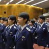 栄区の県警察学校　３６５人が覚悟の入校