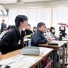 キリンが特別授業　免疫の大切さ伝える　下河原小で