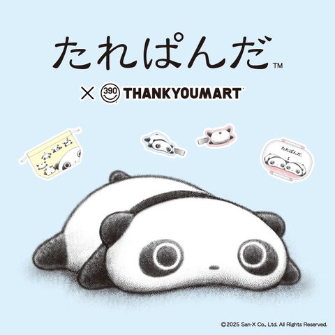 たれぱんだ 3点おまとめ品 たれぱんだ×サンキューマート】全35アイテム！癒やし系グッズが