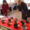 お気に入りの茶碗で抹茶をいただく、四日市の茶室「泗翠庵」で萬古作家の作品でのお点前を