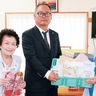 障害者施設に切手1万枚　茅ヶ崎グリーンＬＣが寄付