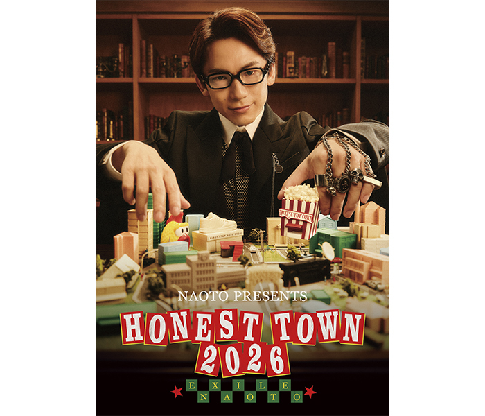 EXILE NAOTO、来年発売の2nd Albumを引っ提げて自身2度目となる