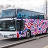 上越市でオープントップバス「宙バス」の試乗会　観桜会や通年観光計画での活用検討
