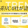 【アンケート調査】日系VC4社が語る、2024年のスタートアップ投資動向