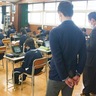 鴨居中学校　ＩＣＴ活用授業を公開　文科省のＤＸ事業