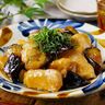 鶏胸肉となすの甘酢炒め
