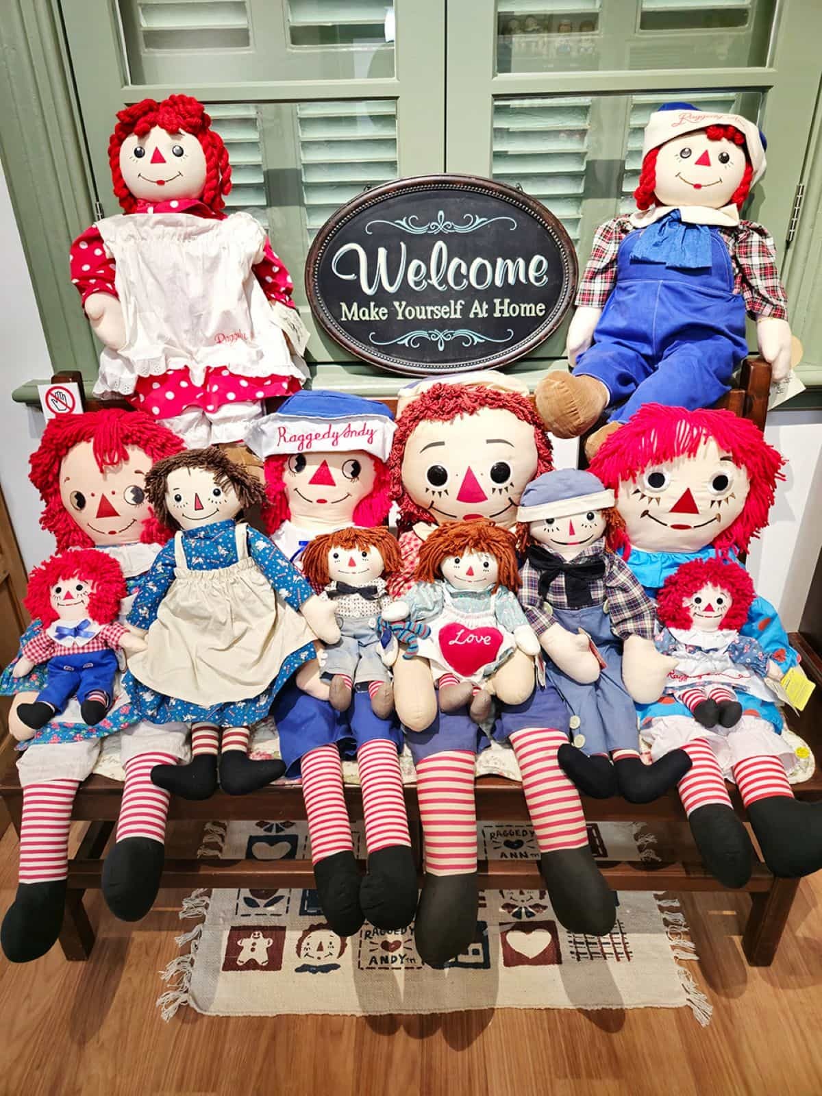 DAKIN ラガディ・アンとラガディ・アンディ ポスター非売品 DAKIN ラガディ・アンとラガディ・アンディ ポスター非売品