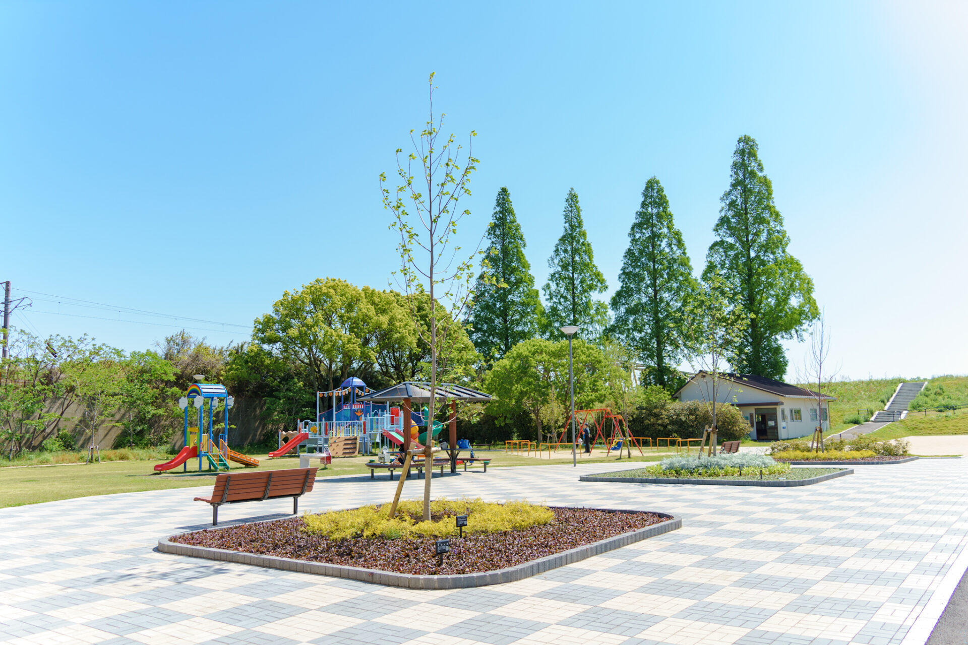鶴崎公園】小さなお子さんから地域の方まで楽しめるリニューアル