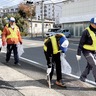 戸塚土木×建設業協会　駅伝に向け道路掃除　活動の継続・拡大に意欲