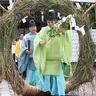 「夏越の大祓」茅の輪くぐり無病息災願う　伊賀・菅原神社