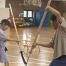 関山神社「仮山伏の演武」担い手不足が深刻化